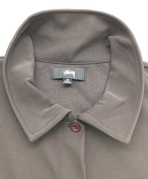stussy（ステューシー）stussy (ステューシー) シャツワンピース ブラウン サイズ:SIZE Mの古着・服飾アイテム