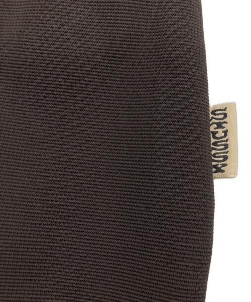 stussy（ステューシー）stussy (ステューシー) シャツワンピース ブラウン サイズ:SIZE Mの古着・服飾アイテム