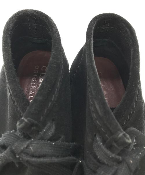 CLARKS ORIGINALS（クラークス オリジナルズ）Clarks Originals (クラークス オリジナルズ) ワラビーシューズ ブラック サイズ:24cmの古着・服飾アイテム