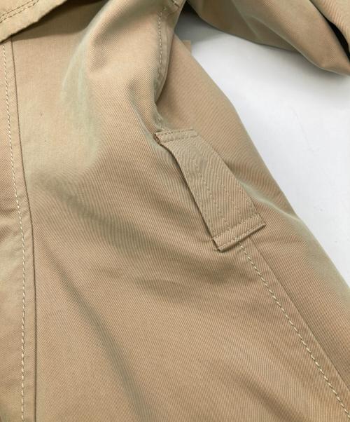 BURBERRY BLUE LABEL（バーバリー ブルー レーベル）BURBERRY BLUE LABEL (バーバリー ブルー レーベル) 裏ノバチェック金釦トレンチコート ベージュ サイズ:38の古着・服飾アイテム
