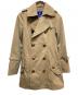 BURBERRY BLUE LABEL（バーバリー ブルー レーベル）の古着「裏ノバチェック金釦トレンチコート」｜ベージュ