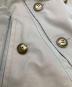 中古・古着 BURBERRY BLUE LABEL (バーバリー ブルー レーベル) 裏ノバチェック金釦トレンチコート ベージュ サイズ:38：17000円