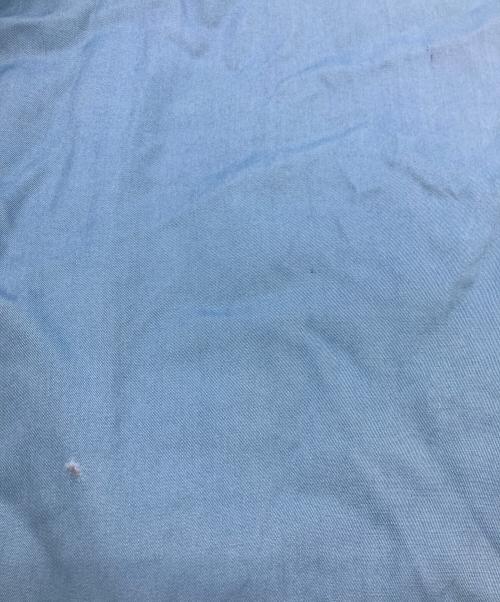 Safe in Suds（セーフインサッズ）safe in suds (セーフインサッズ) 50sレーヨンループカラーシャツ ブルー サイズ:15-33の古着・服飾アイテム