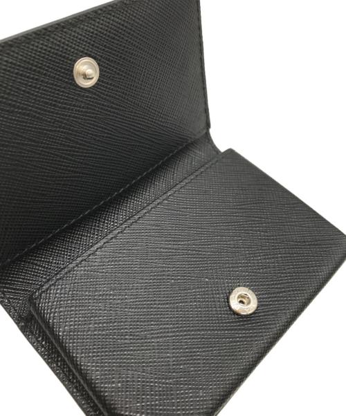 PRADA（プラダ）PRADA (プラダ) サフィアーノ レザー カードケース ブラックの古着・服飾アイテム