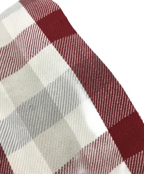 FIVE BROTHER（ファイブブラザー）FIVE BROTHER (ファイブブラザー) ネルシャツ ホワイト×レッド サイズ:15-M-15 1/2の古着・服飾アイテム