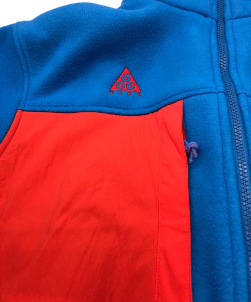 nikeagc（ナイキエーシージー）nikeagc (ナイキエーシージー) フリースジャケット ブルー サイズ:Mの古着・服飾アイテム