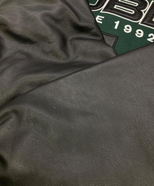 FUBU（フブ）FUBU (フブ) VARSITY JACKET/スタジャン グリーン×ブラック サイズ:XLの古着・服飾アイテム