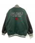 FUBU (フブ) VARSITY JACKET/スタジャン グリーン×ブラック サイズ:XL：10000円