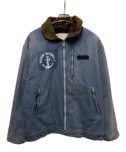 フランス海軍（フランスグン）フランス海軍 (フランスグン) 80Sデッキジャケット ネイビー サイズ:-の古着・服飾アイテム