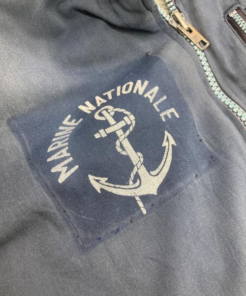 フランス海軍（フランスグン）フランス海軍 (フランスグン) 80Sデッキジャケット ネイビー サイズ:-の古着・服飾アイテム