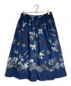 45Rフォーティファイブ・アール）の古着「不死鳥プリントのスカート」｜インディゴ