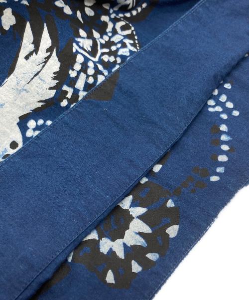 45R（フォーティファイブ・アール）45R (フォーティファイブ・アール) 不死鳥プリントのスカート インディゴ サイズ:Freeの古着・服飾アイテム