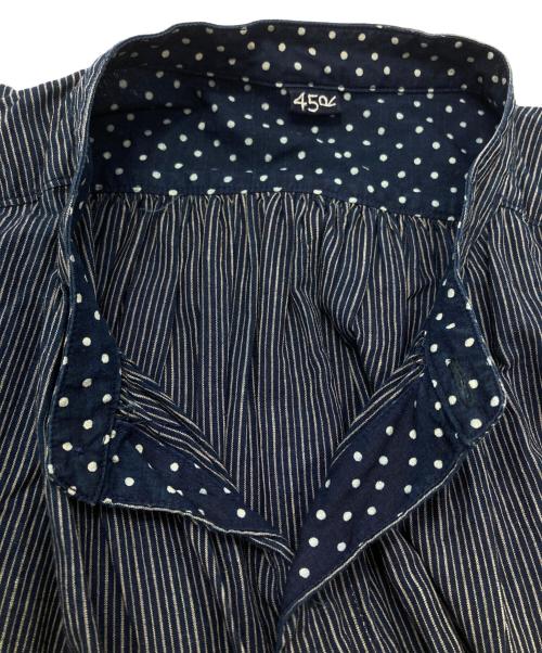 45R（フォーティファイブ・アール）45R (フォーティファイブ・アール) ヒッコリータペットのドレス/one-piece インディゴ サイズ:ーの古着・服飾アイテム