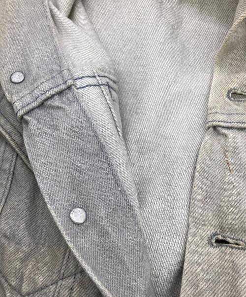 LEVI'S（リーバイス）LEVI'S (リーバイス) 先染めデニムジャケット グレー サイズ:38の古着・服飾アイテム
