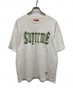 SUPREMEシュプリーム）の古着「Old English S/S Top」｜ホワイト
