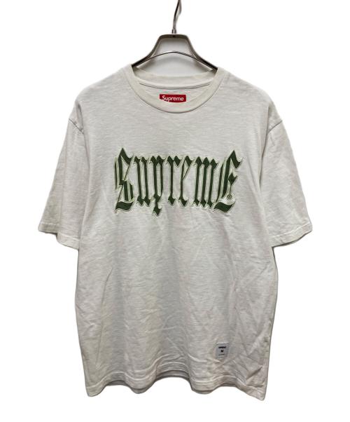 SUPREME（シュプリーム）Supreme (シュプリーム) Old English S/S Top ホワイト サイズ:SIZE Mの古着・服飾アイテム