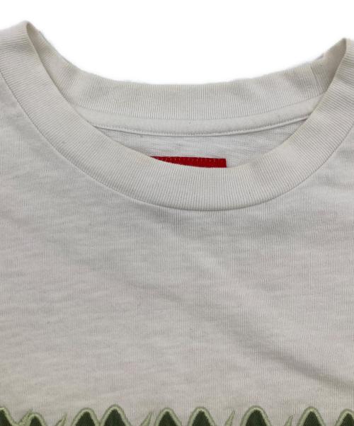 SUPREME（シュプリーム）Supreme (シュプリーム) Old English S/S Top ホワイト サイズ:SIZE Mの古着・服飾アイテム