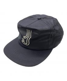 SAMPAIX（サンペックス）の古着「コーティングキャップ」｜ネイビー