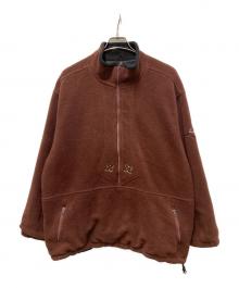 L.L.Bean（エルエルビーン）の古着「刺繍プルオーバーフリースジャケット」｜ブラウン