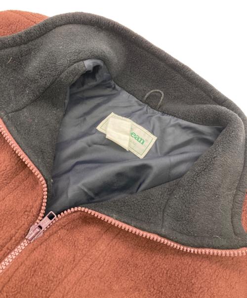 L.L.Bean（エルエルビーン）L.L.Bean (エルエルビーン) 刺繍プルオーバーフリースジャケット ブラウン サイズ:-の古着・服飾アイテム