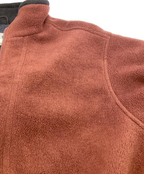 L.L.Bean（エルエルビーン）L.L.Bean (エルエルビーン) 刺繍プルオーバーフリースジャケット ブラウン サイズ:-の古着・服飾アイテム