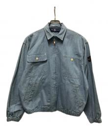 RALPH LAUREN（ラルフローレン）の古着「80-90sシャンブレースイングトップ」｜ブルー