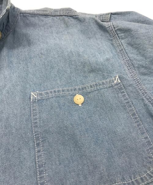 RALPH LAUREN（ラルフローレン）RALPH LAUREN (ラルフローレン) 80-90sシャンブレースイングトップ ブルー サイズ:Ｓの古着・服飾アイテム