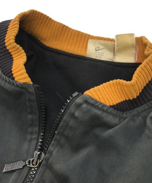 NIKE（ナイキ）NIKE (ナイキ) 90sバーシティジャケット ブラック サイズ:Mの古着・服飾アイテム