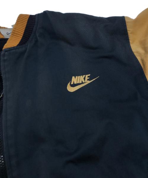 NIKE（ナイキ）NIKE (ナイキ) 90sバーシティジャケット ブラック サイズ:Mの古着・服飾アイテム