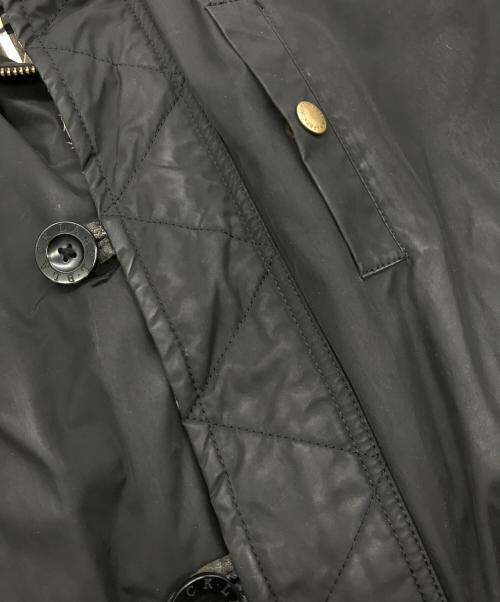 BURBERRY BLACK LABEL（バーバリーブラックレーベル）BURBERRY BLACK LABEL (バーバリーブラックレーベル) モッズコート ブラック サイズ:Lの古着・服飾アイテム
