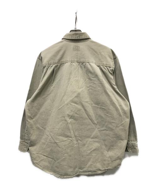 Patagonia（パタゴニア）Patagonia (パタゴニア) オーガニックコットン キャンバスワークシャツ ベージュ サイズ:Lの古着・服飾アイテム