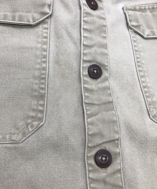 Patagonia（パタゴニア）Patagonia (パタゴニア) オーガニックコットン キャンバスワークシャツ ベージュ サイズ:Lの古着・服飾アイテム