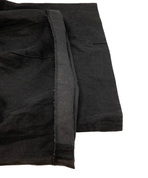 Acne studios（アクネ ストゥディオス）Acne studios (アクネ ストゥディオス) ウールリネンバギースラックス/Wool and linen baggy slacks ブラック サイズ:32の古着・服飾アイテム