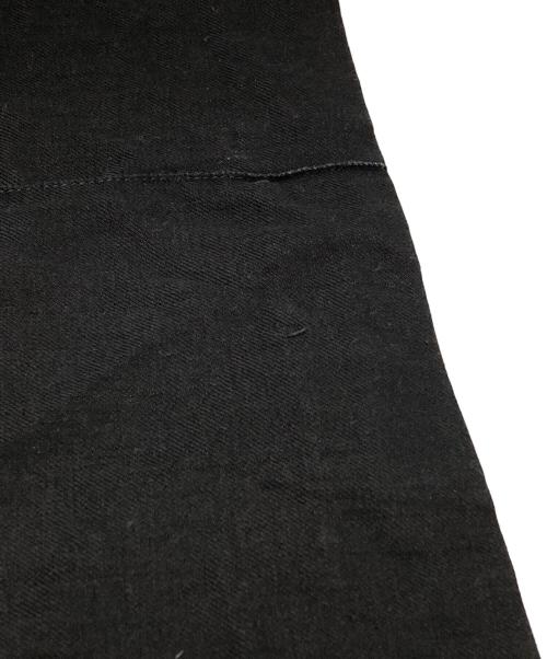 Acne studios（アクネ ストゥディオス）Acne studios (アクネ ストゥディオス) ウールリネンバギースラックス/Wool and linen baggy slacks ブラック サイズ:32の古着・服飾アイテム
