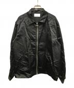 TAIN DOUBLE PUSHタイン ダブルプッシュ）の古着「HELL A WAITS ZIP UP JACKET」｜ブラック