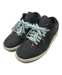 NIKE（ナイキ）の古着「Air Jordan 1 Low "Navy/Black Snakeskin"」｜グレー