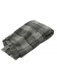 Acne studios（アクネ ストゥディオス）の古着「チェック大判ストール」｜グレー