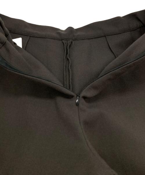 cygne（シーニュ）cygne (シーニュ) ダブルショートパンツ Lena/Double Shorts ブラウン サイズ:1の古着・服飾アイテム