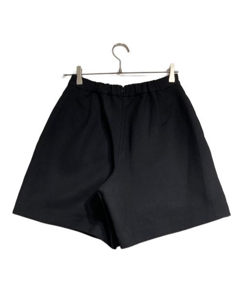 cygne（シーニュ）cygne (シーニュ) ダブルショートパンツ Lena/Double Shorts ブラック サイズ:1の古着・服飾アイテム