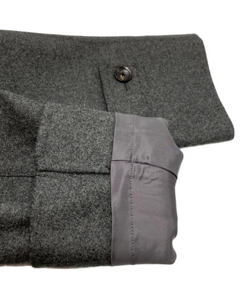 TOMORROW LAND（トゥモローランド）TOMORROW LAND (トゥモローランド) ウールメルトン ダブルフェイス6B コート/Double-faced Wool Melton Double-Breasted 6-Button Coat  グレー サイズ:Sの古着・服飾アイテム