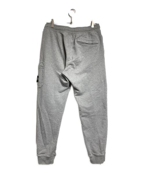 STONE ISLAND（ストーンアイランド）STONE ISLAND (ストーンアイランド) Cotton fleece trousers/コットンフリーストラウザーズ グレー サイズ:Ｍの古着・服飾アイテム