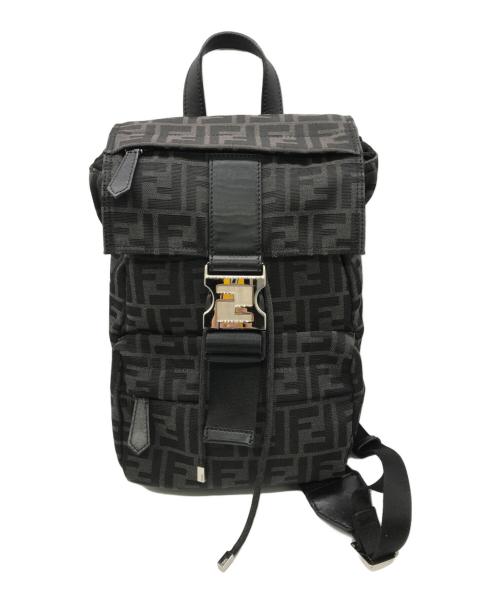 FENDI（フェンディ）FENDI (フェンディ) FENDINES BACKPACK SM ブラウンの古着・服飾アイテム