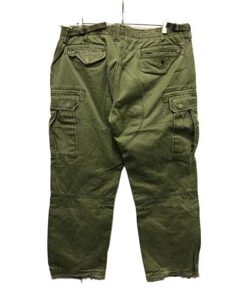 POLO RALPH LAUREN（ポロ・ラルフローレン）POLO RALPH LAUREN (ポロ・ラルフローレン) TYPE-Ⅰ ミリタリーカーゴパンツ カーキ サイズ:38の古着・服飾アイテム