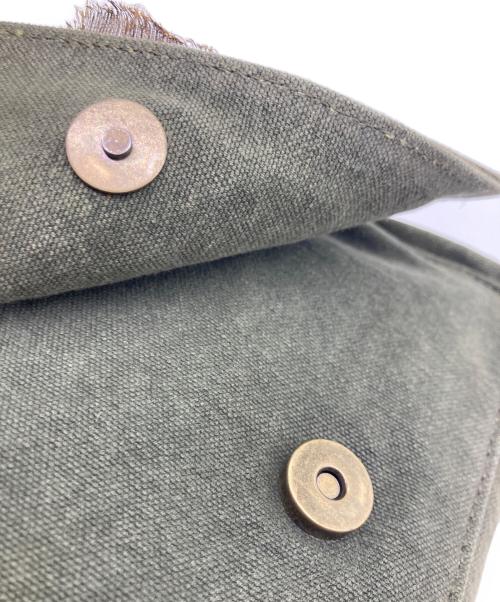 JOHN GALLIANO（ジョンガリアーノ）JOHN GALLIANO (ジョンガリアーノ) ビーズワンショルダーバッグ グリーンの古着・服飾アイテム