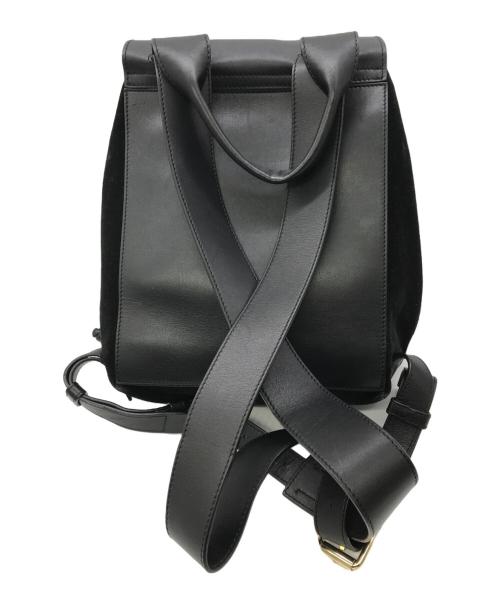 J.W.ANDERSON（ジェイダブリューアンダーソン）J.W.ANDERSON (ジェイダブリューアンダーソン) ピアスバックパック ブラックの古着・服飾アイテム