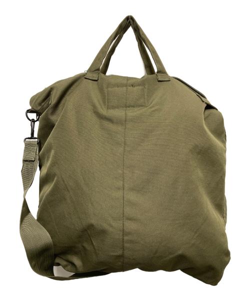 MINUS（マイナス）MINUS (マイナス) パッチワークヘルメットバッグ カーキの古着・服飾アイテム