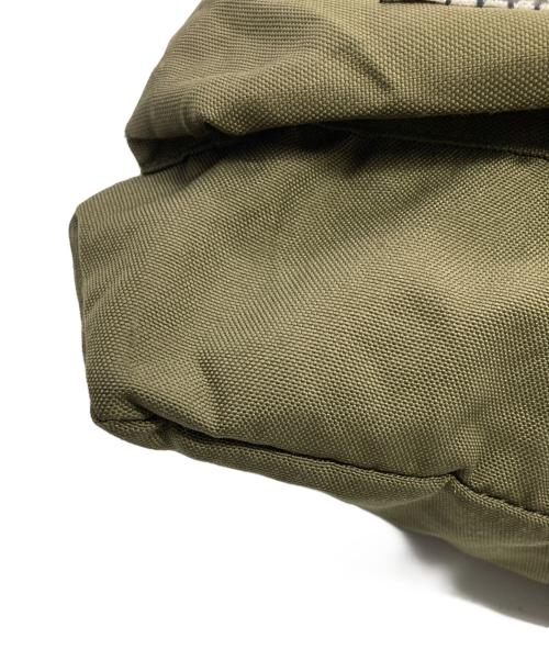 MINUS（マイナス）MINUS (マイナス) パッチワークヘルメットバッグ カーキの古着・服飾アイテム