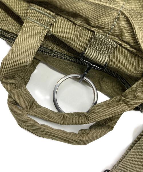 MINUS（マイナス）MINUS (マイナス) パッチワークヘルメットバッグ カーキの古着・服飾アイテム