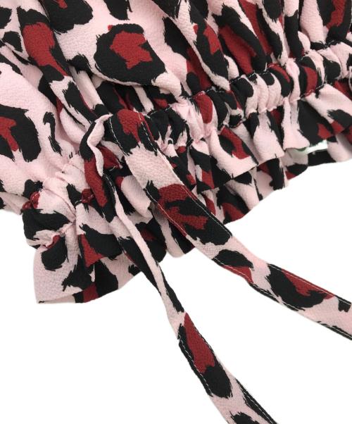 KENZO（ケンゾー）KENZO (ケンゾー) レオパードスカート ピンク サイズ:36の古着・服飾アイテム