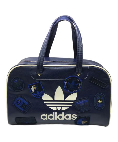 adidas（アディダス）adidas (アディダス) ラージ ボウリングバッグ ブルーの古着・服飾アイテム